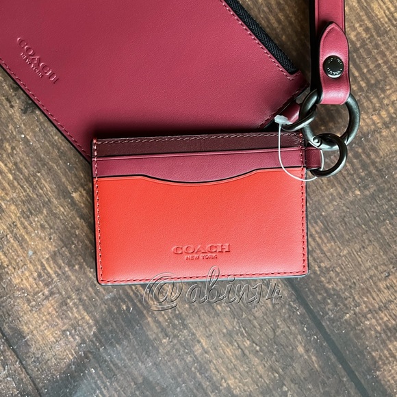 NWT Coach Leather SLG Trio - Picture 2 of 6